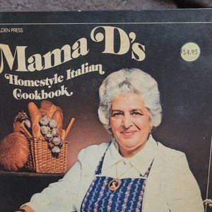 Mama D's 1975 vintage italian cookbook